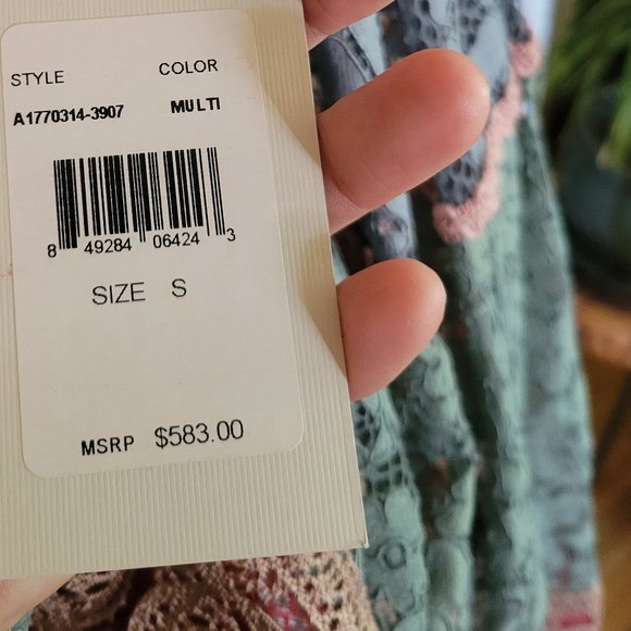 ALEXIS Vedette Colorblock A-Line Dress - Picture 8 of 8